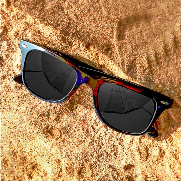 Gioventù Luxury Polarized Black Out Sunglasses - Picture 2 of 4